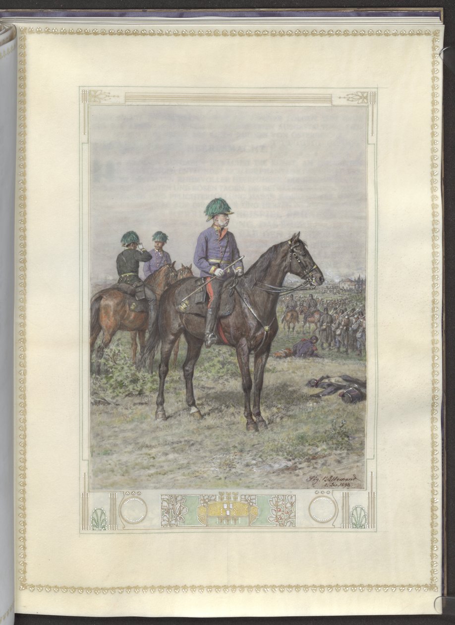 Tiszteletadás I. Ferenc József császár 50. kormányzati évfordulója alkalmából 1898 (nyomtatás) alkotó: Siegmund L