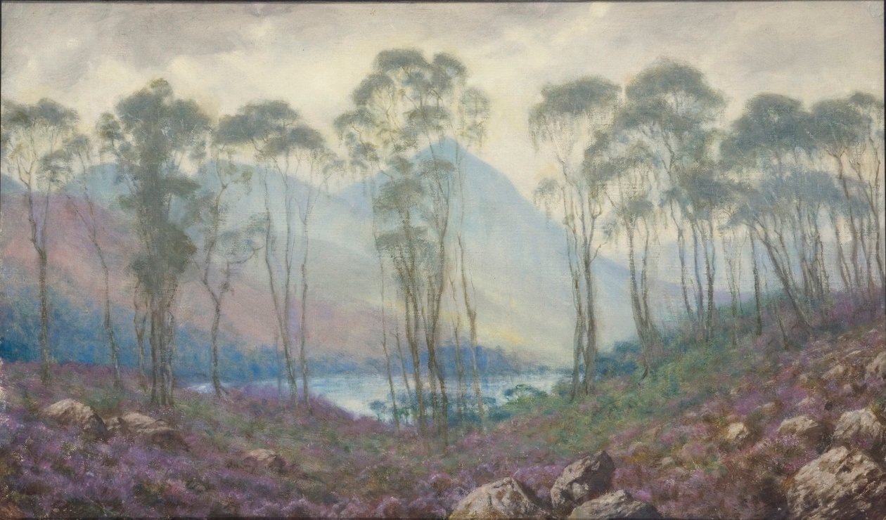 Skót táj, 1886-1939 alkotó: Sigismund Christian Hubert Goetze