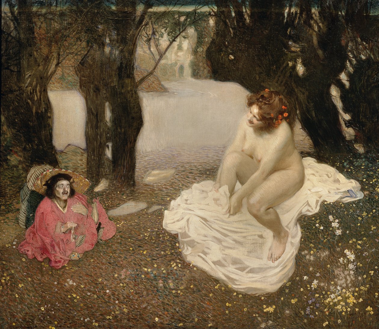 A törpe és a nő alkotó: Sigmund Walter Hampel