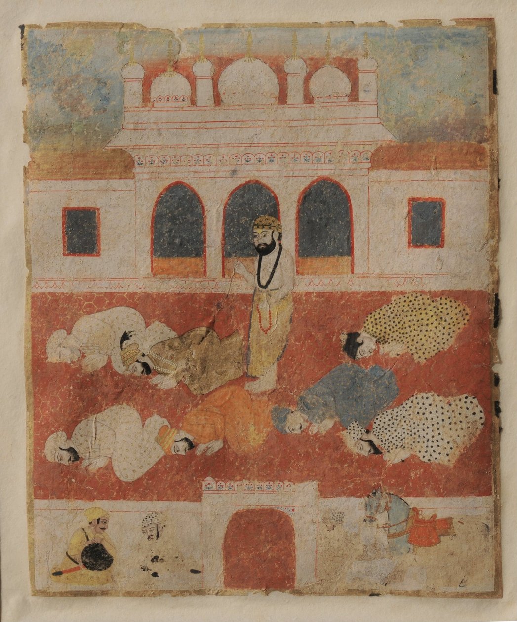 Guru Nanak Dev ji a bhakták között áll alkotó: Sikh School