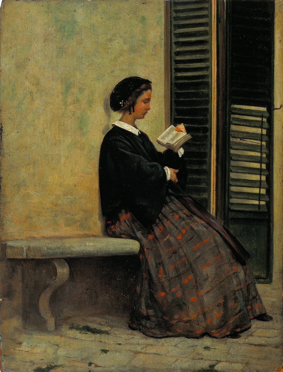 Olvasás alkotó: Silvestro Lega