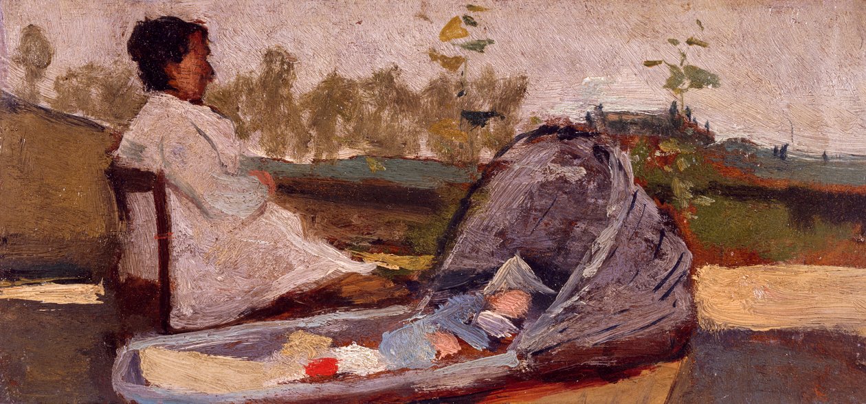 A bölcső, Silvestro Lega alkotó: Silvestro Lega