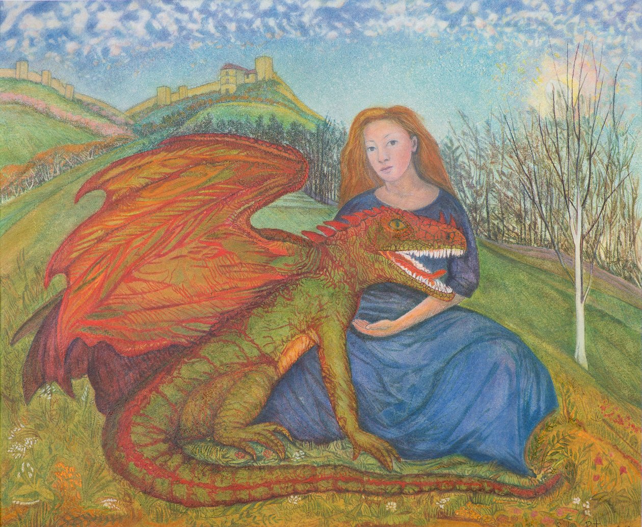 Szent György távollétében alkotó: Silvia Pastore