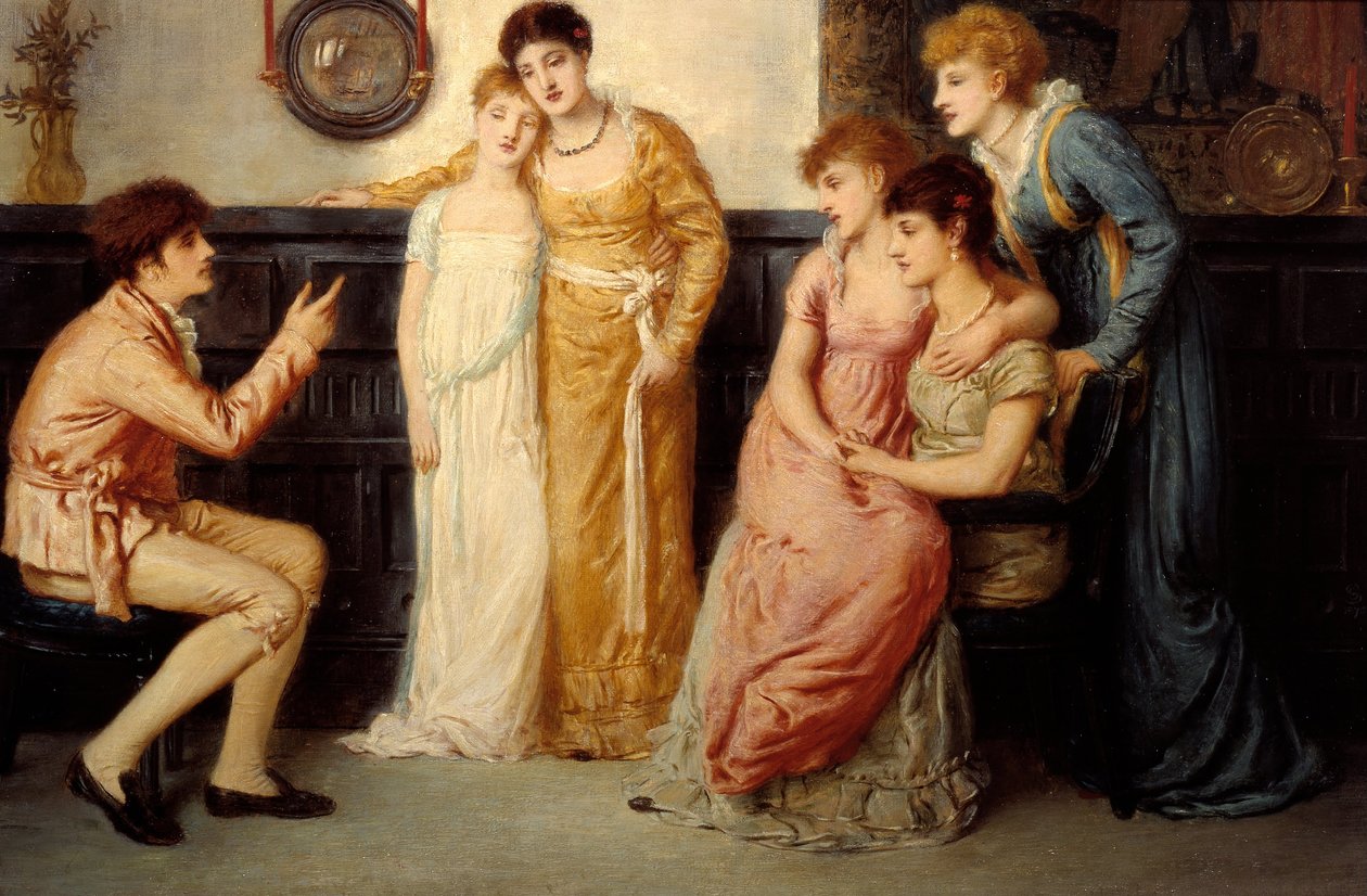 Fiatalok meséi a hölgyekhez alkotó: Simeon Solomon