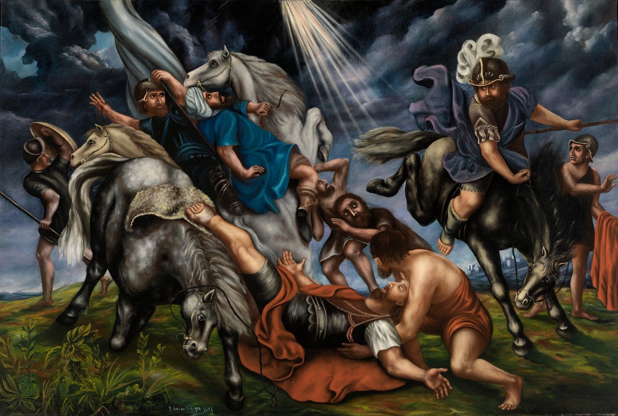 Saul megtérése alkotó: Simeon Griswold