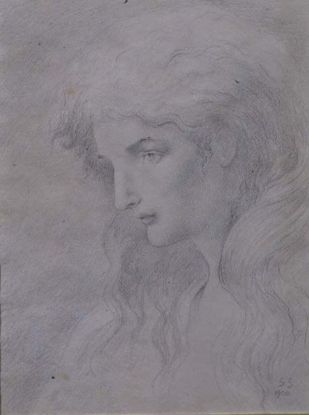 Allegorikus fej alkotó: Simeon Solomon
