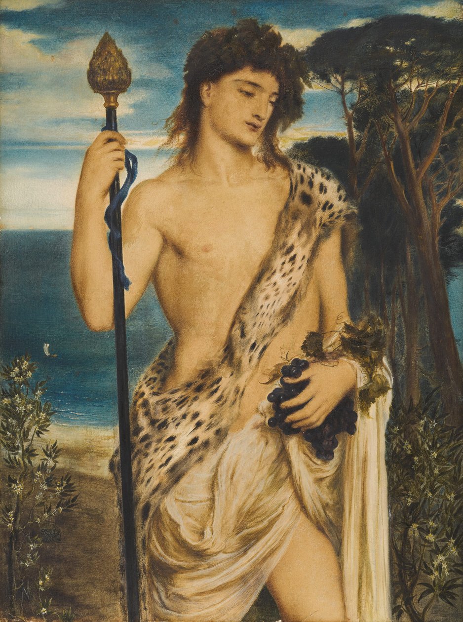 Bacchus alkotó: Simeon Solomon