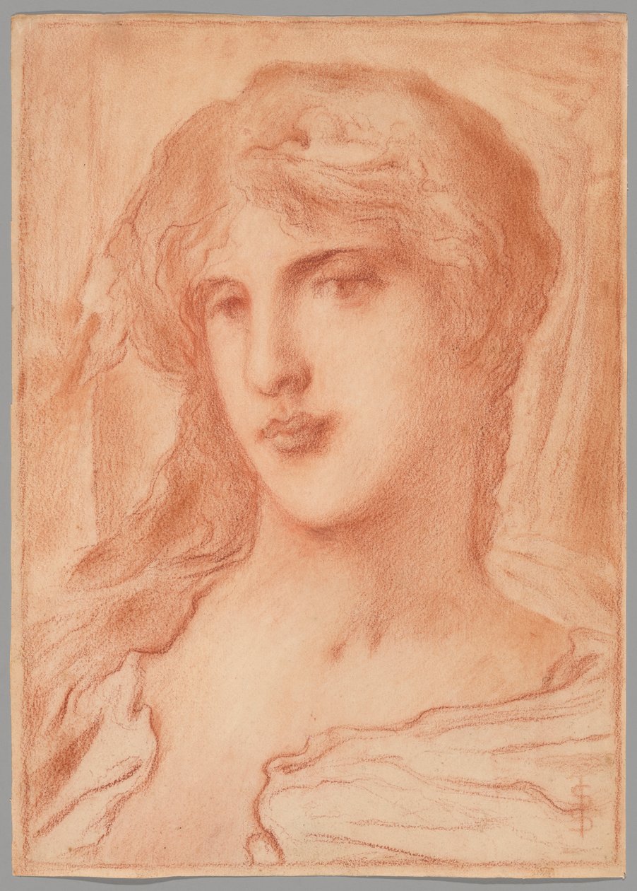 Fejtanulmány alkotó: Simeon Solomon