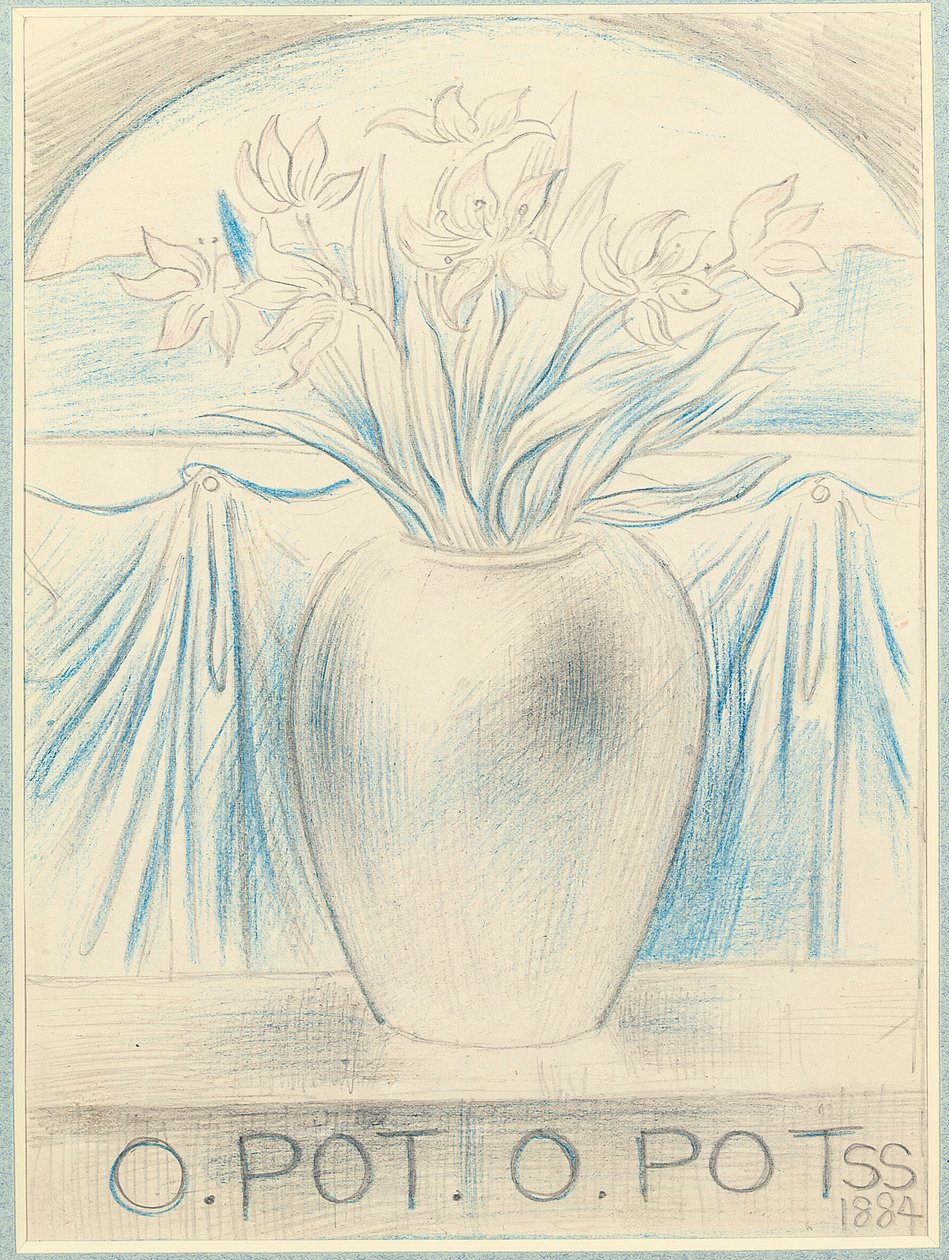 O Pot O Pot, 1884 alkotó: Simeon Solomon