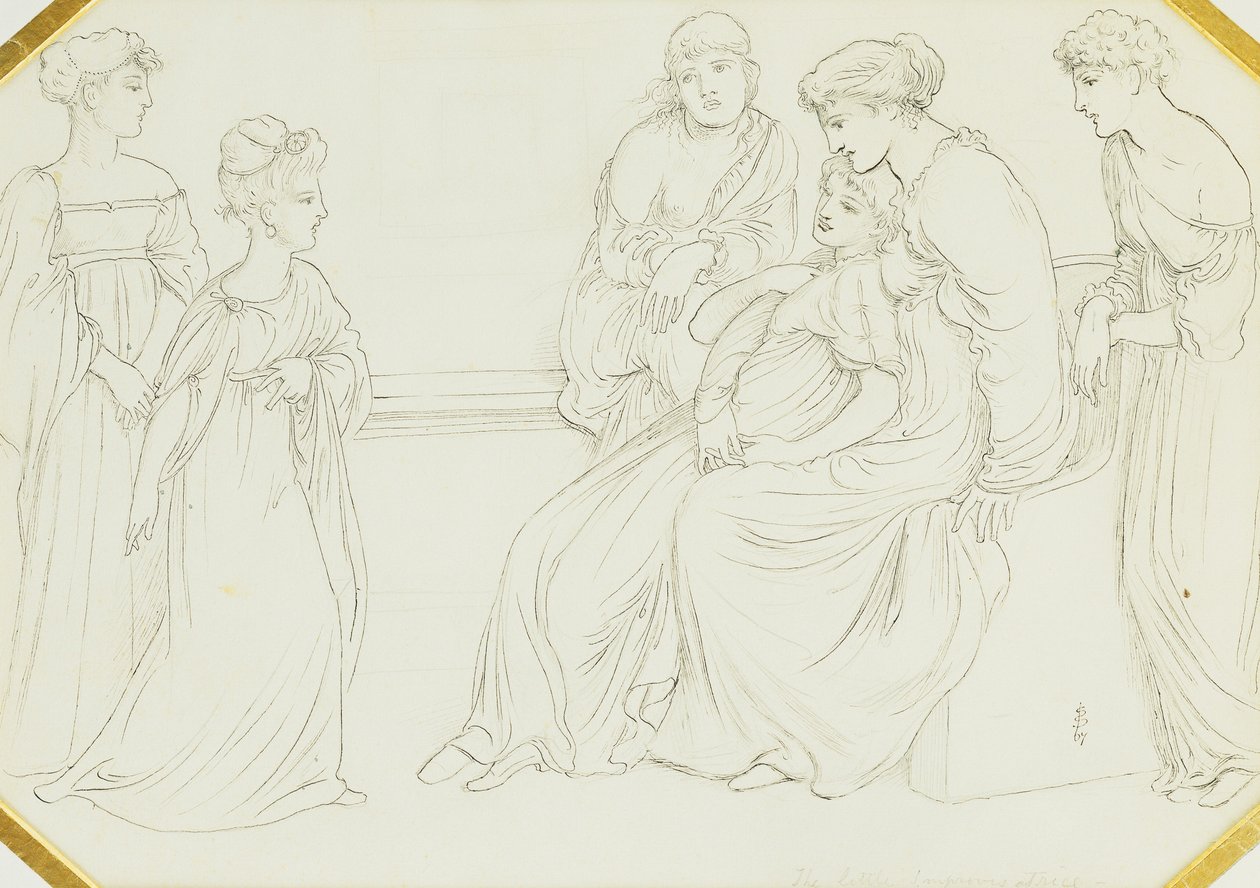 A kis improvizáció, 1867 alkotó: Simeon Solomon