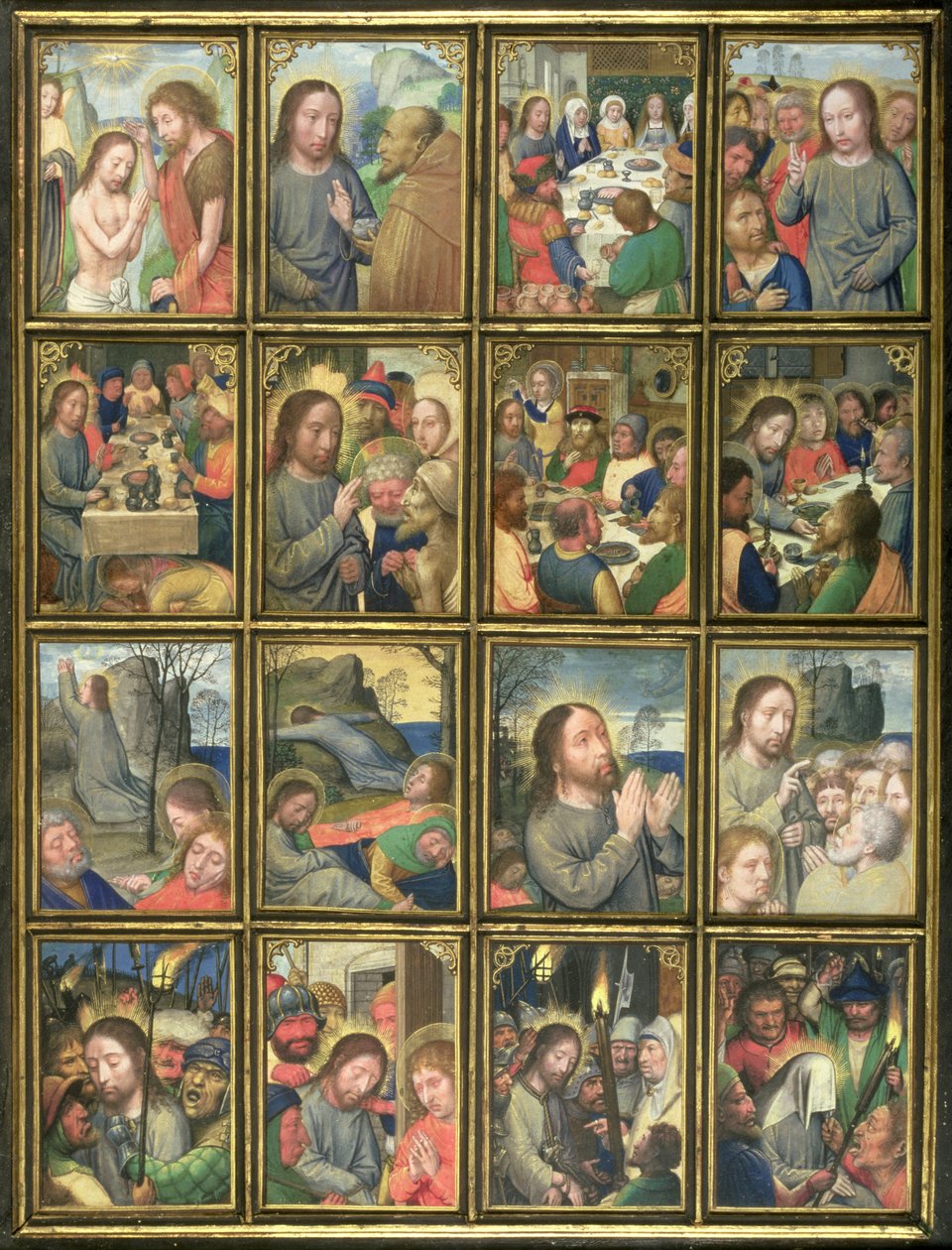 Krisztus élete, a Stein-quadriptichonról alkotó: Simon Bening