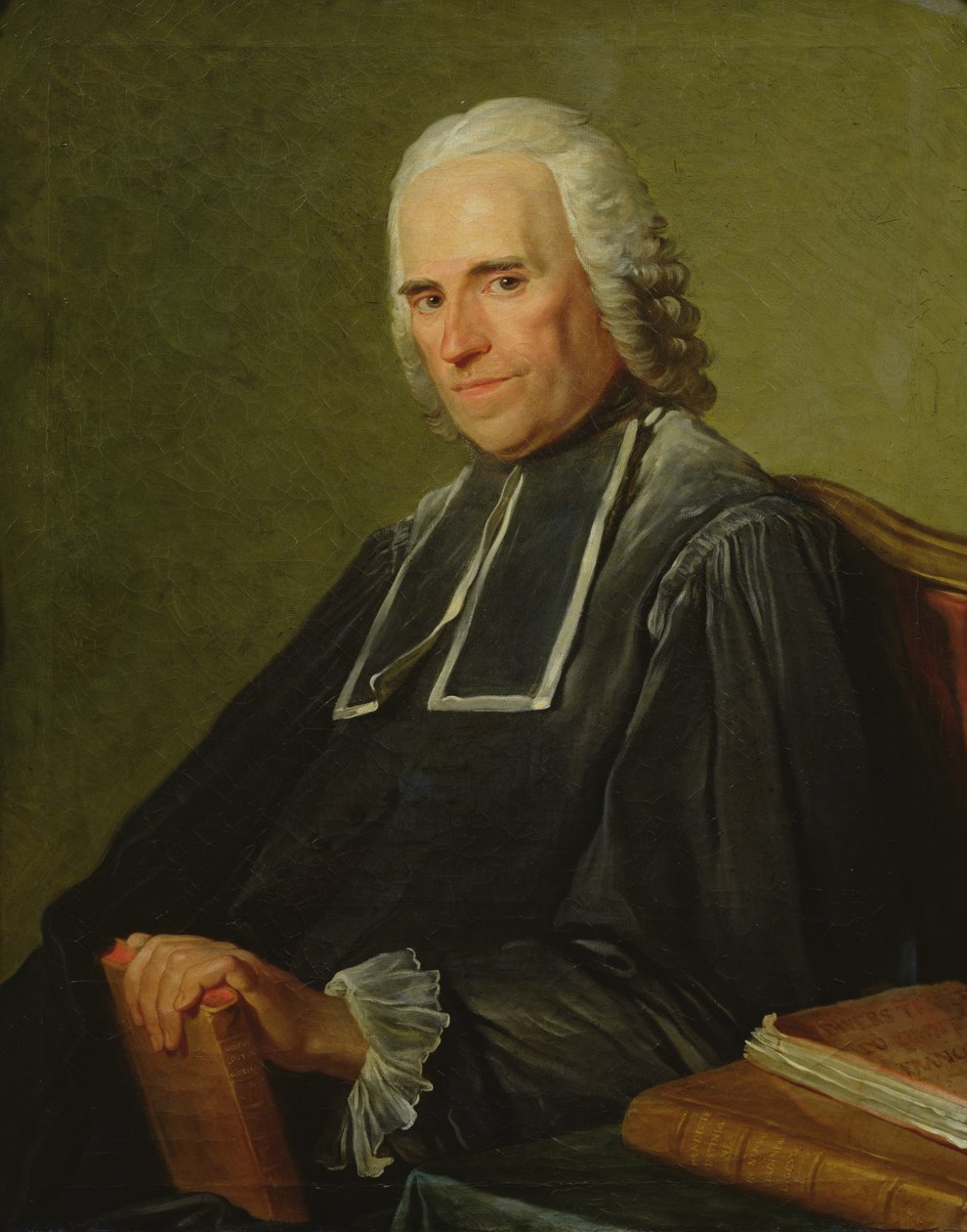 Robert Joseph Pothier portréja, 1760-70 körül alkotó: Simon Bernard Le Noir