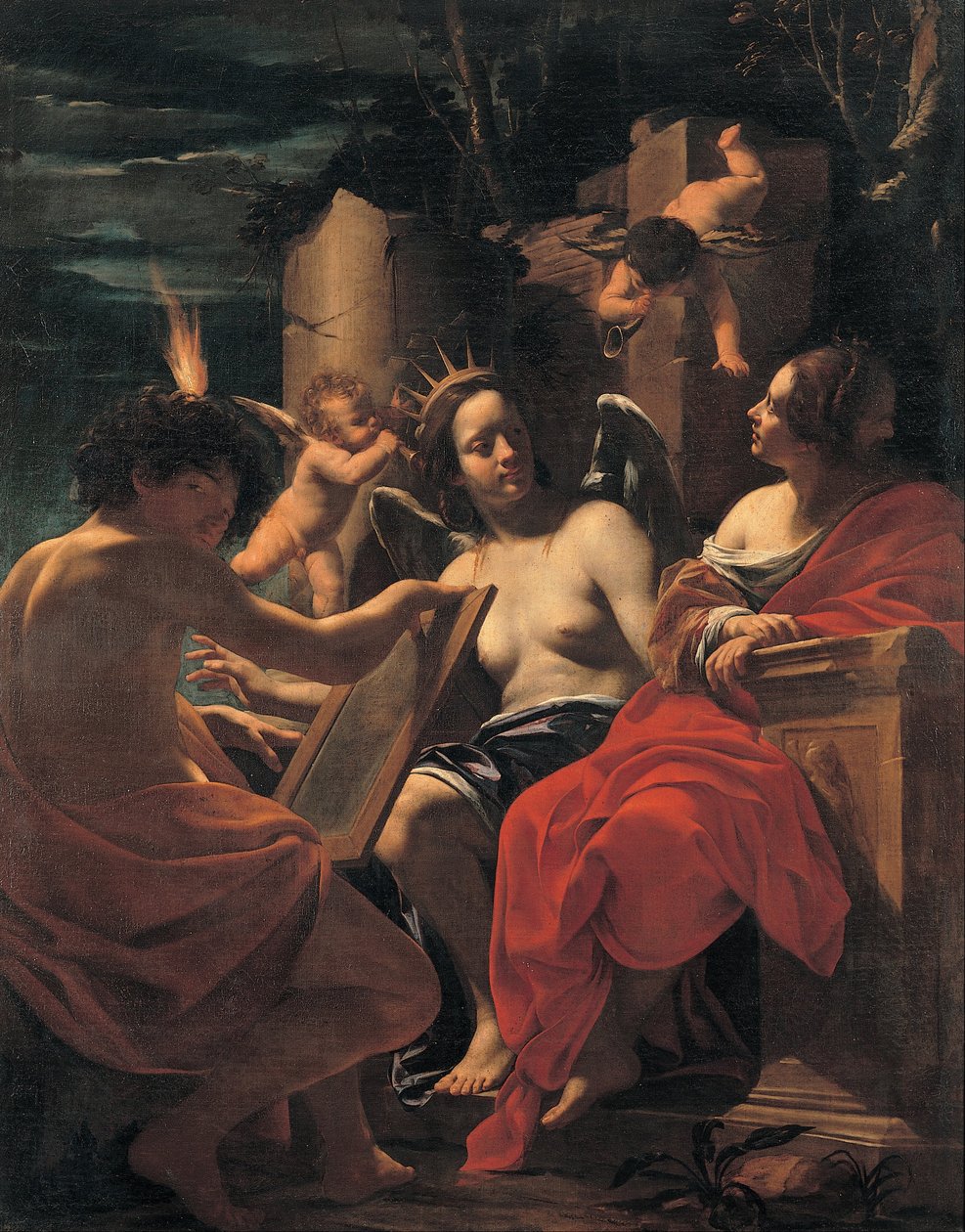 Allegória alkotó: Simon Vouet