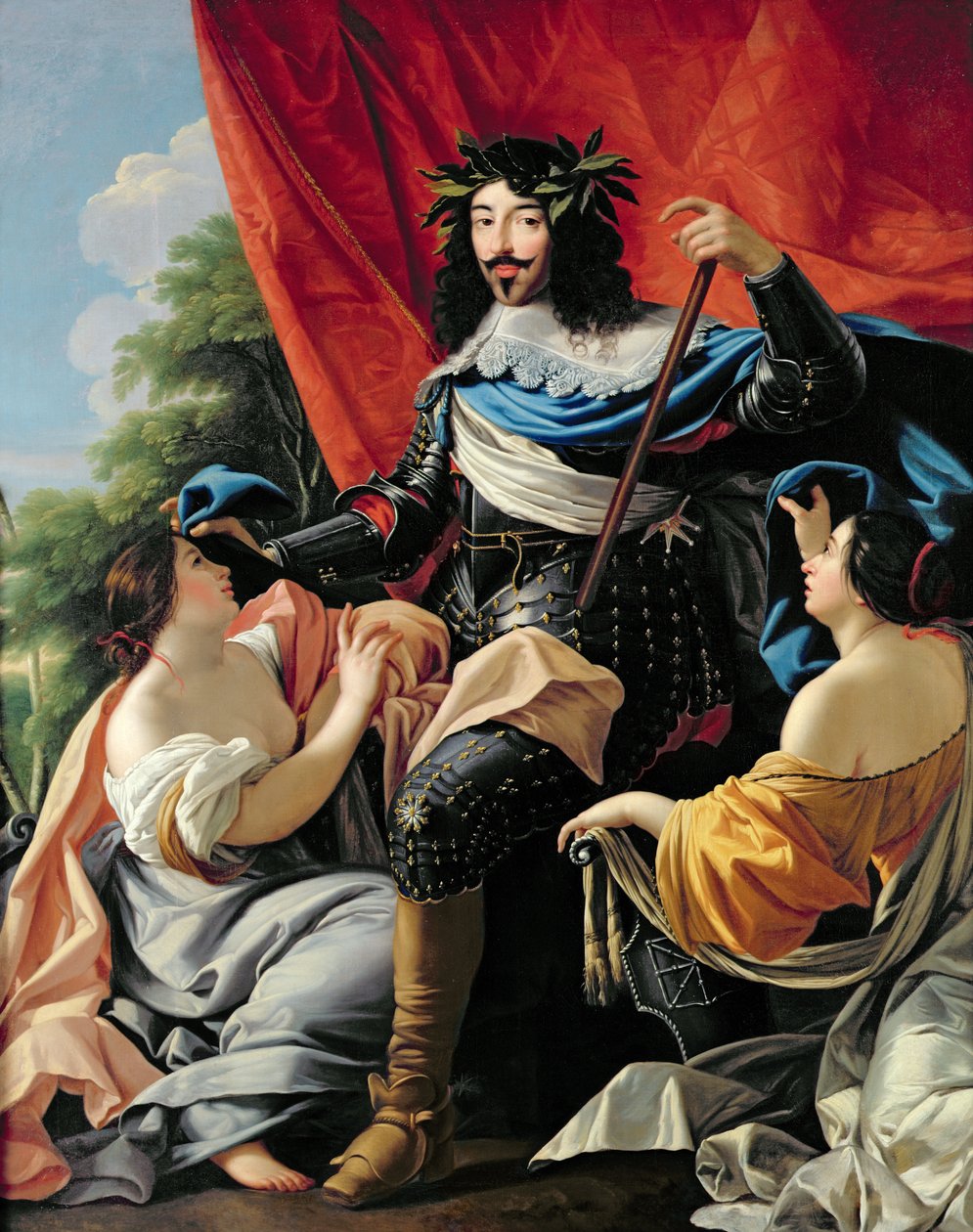 XIII. Lajos (1601-43) alkotó: Simon Vouet