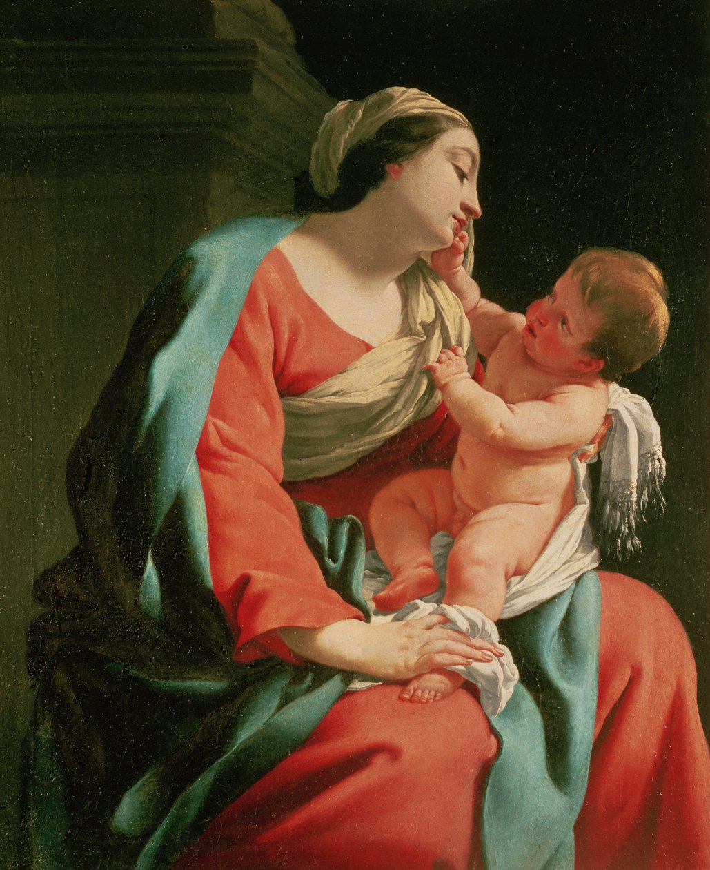 Madonna és gyermeke alkotó: Simon Vouet