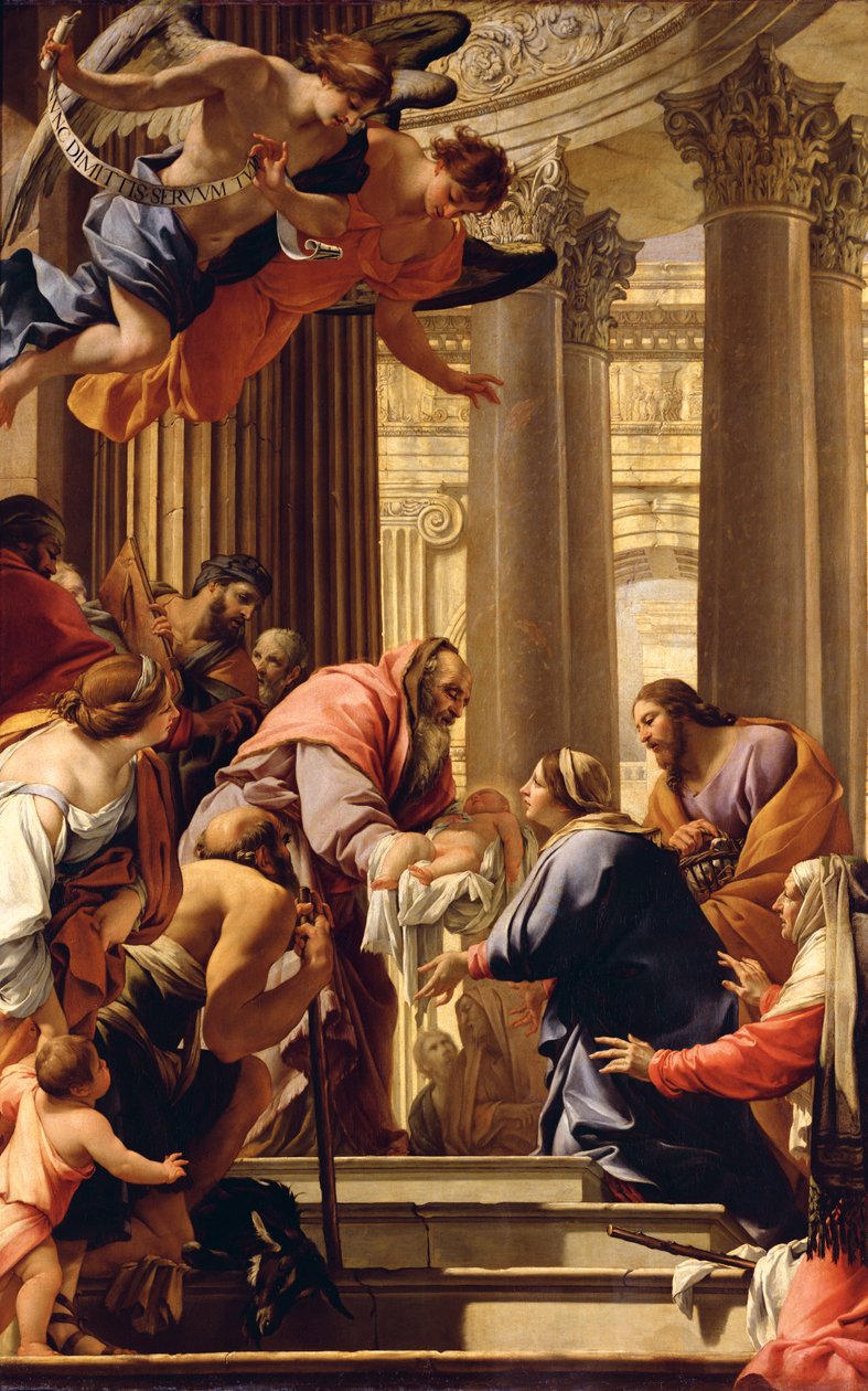 Bemutató a templomban alkotó: Simon Vouet