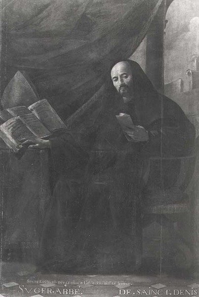 Suger portréja (kb.1081-1151) St. Denis apátja alkotó: Simon circle of Vouet