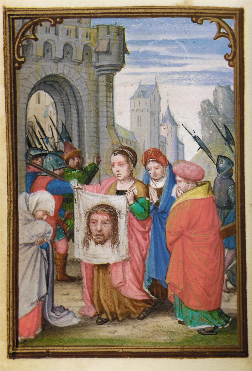 Fólió egy miniatűr Órakönyvből, Róma felhasználása, Brugge, 1530-35 alkotó: Simon Bening