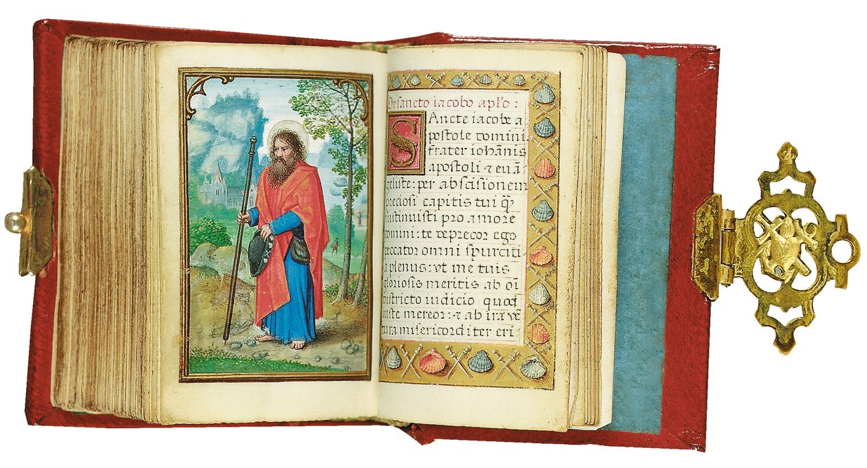 Fólió egy miniatűr Órakönyvből, Róma felhasználása, Brugge, 1530-35 alkotó: Simon Bening