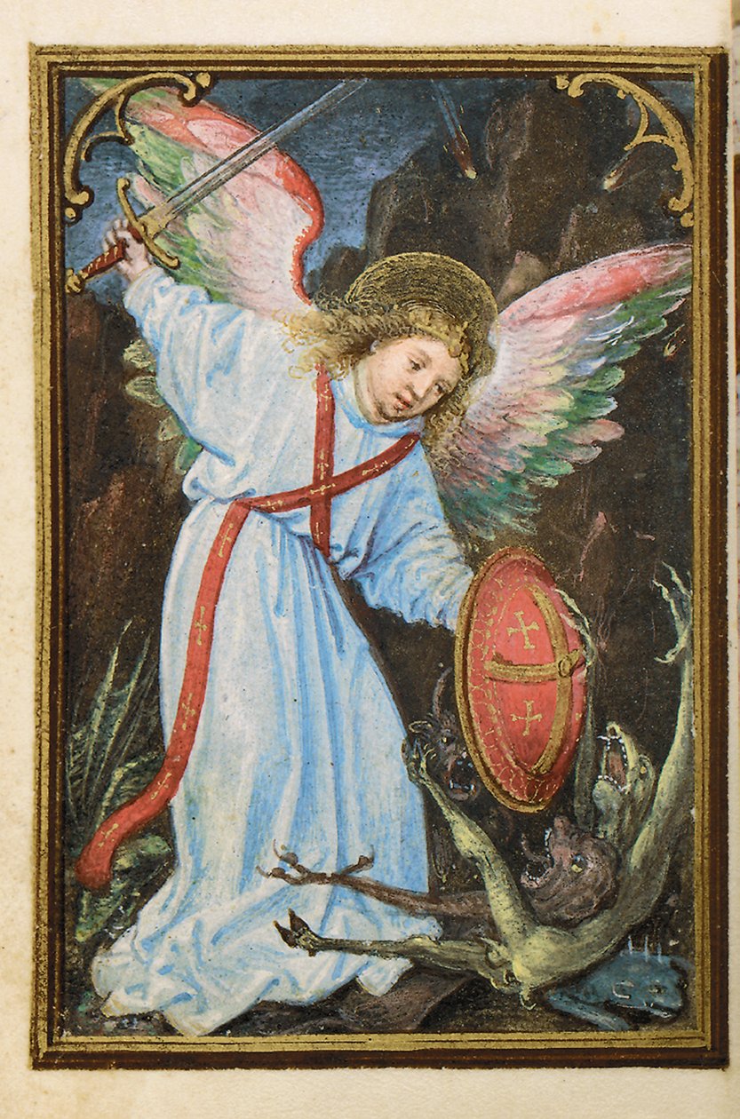 Fólió egy miniatűr Órakönyvből, Róma felhasználása, Brugge, 1530-35 alkotó: Simon Bening