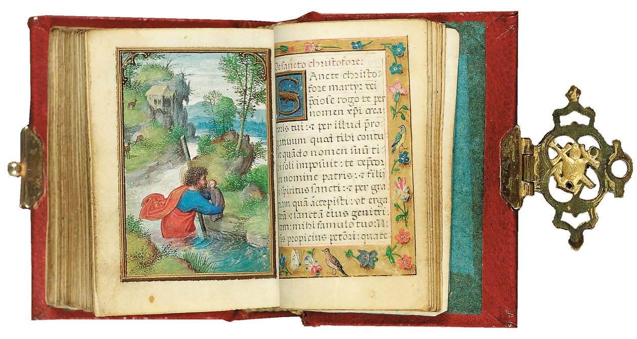 Fólió egy miniatűr Órakönyvből, Róma felhasználása, Brugge, 1530-35 alkotó: Simon Bening