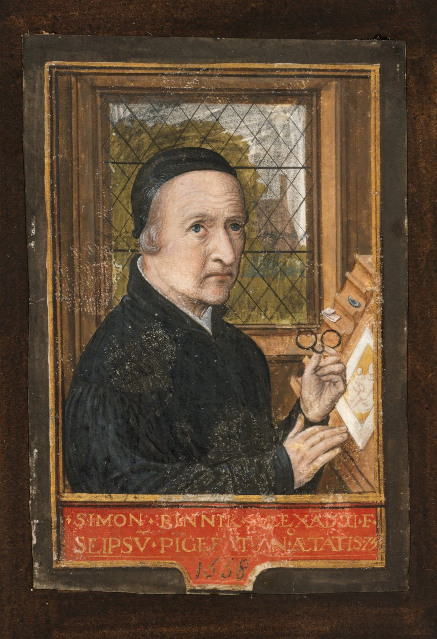 Önarckép, 1558. alkotó: Simon Bening