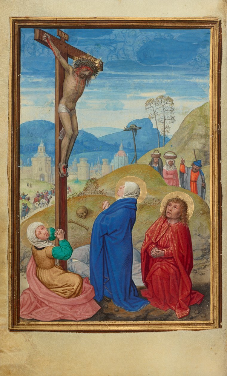 A keresztre feszítés alkotó: Simon Bening