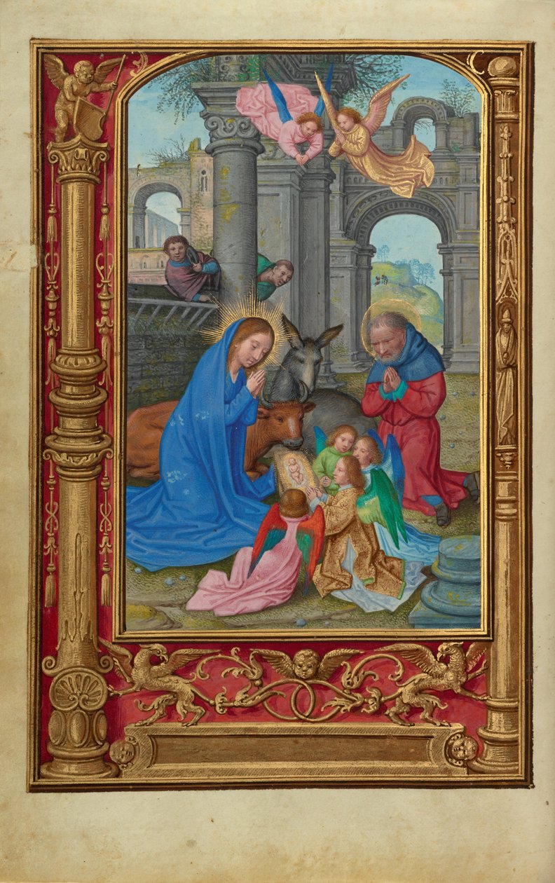 Die Geburt Christi alkotó: Simon Bening