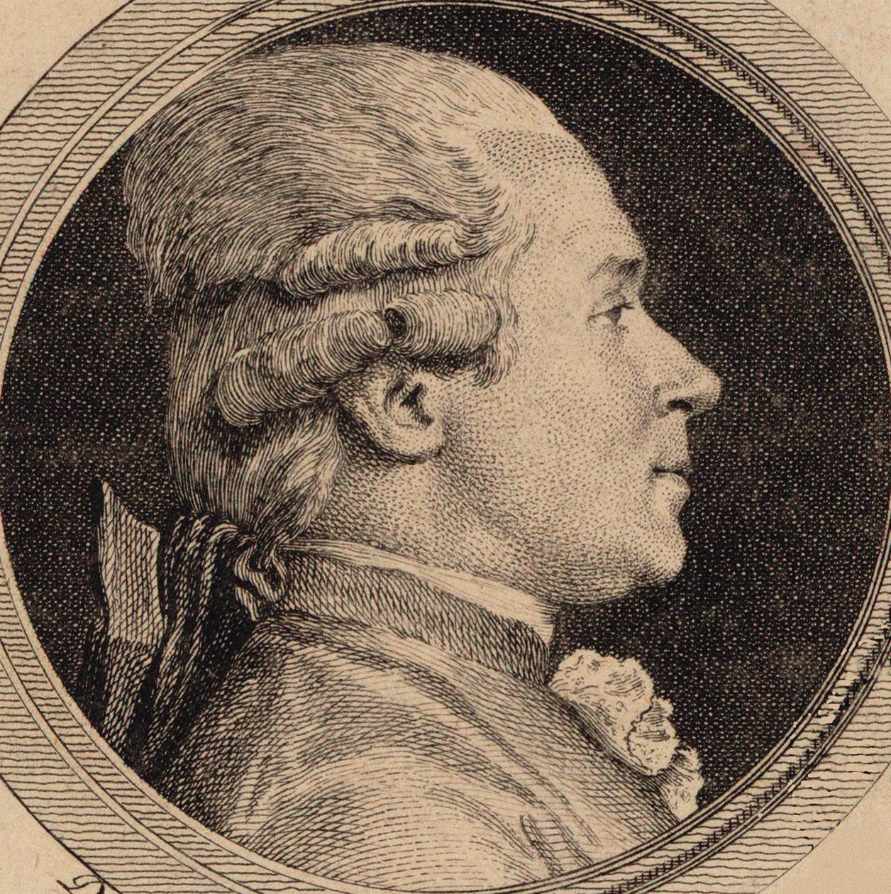 Giovanni Punto kürtművész és zeneszerző portréja 1746-1803, 1782. alkotó: Simon Charles Miger