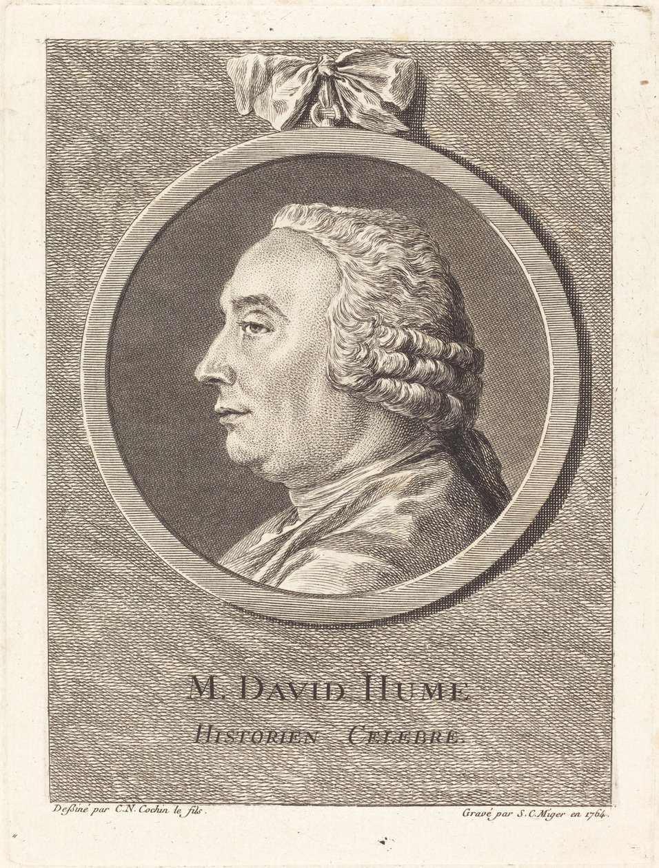 M. David Hume alkotó: Simon Charles Miger after Charles Nicolas Cochin II