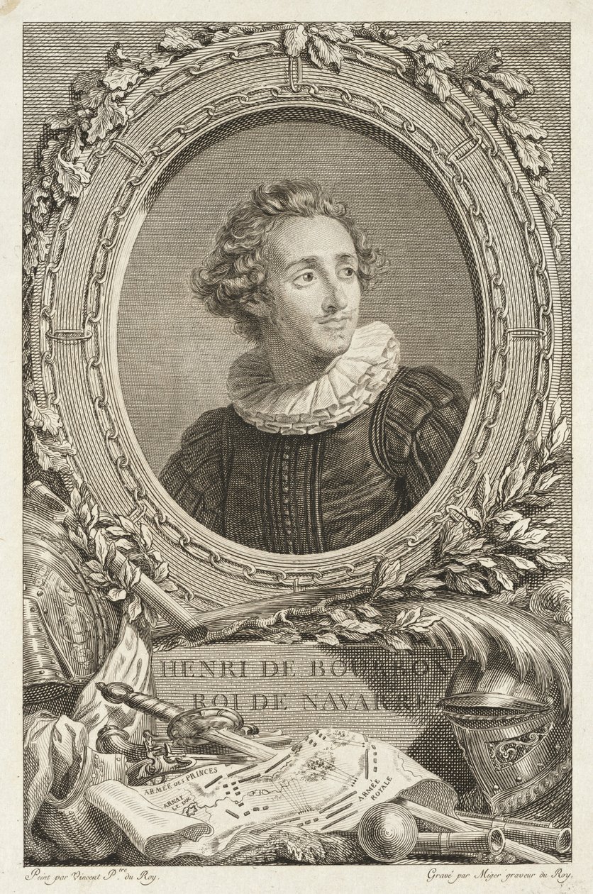 Henri de Bourbon, Royal de Navarre alkotó: Simon Charles Miger after François André Vincent