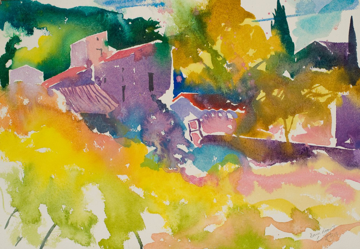 Pajtakapu 1, 2013 (akvarell) alkotó: Simon Fletcher