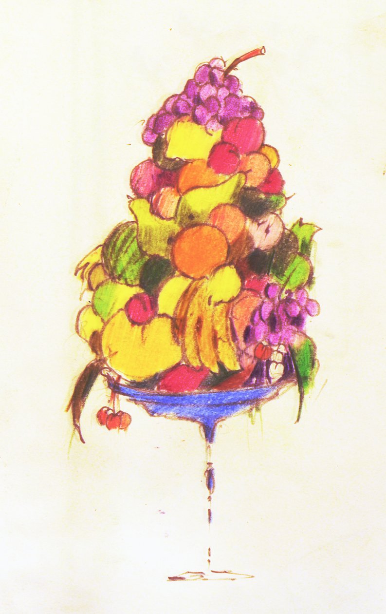 Coupe, 2005 (akvarell és zsírkréta) alkotó: Simon Fletcher