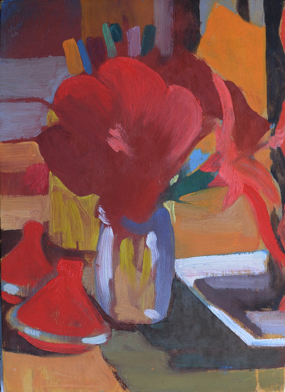 Marokkói vörös, 2014 (olaj, tábla) alkotó: Simon Fletcher