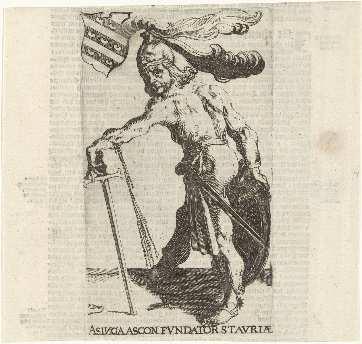 Asinga Ascon alkotó: Simon Frisius
