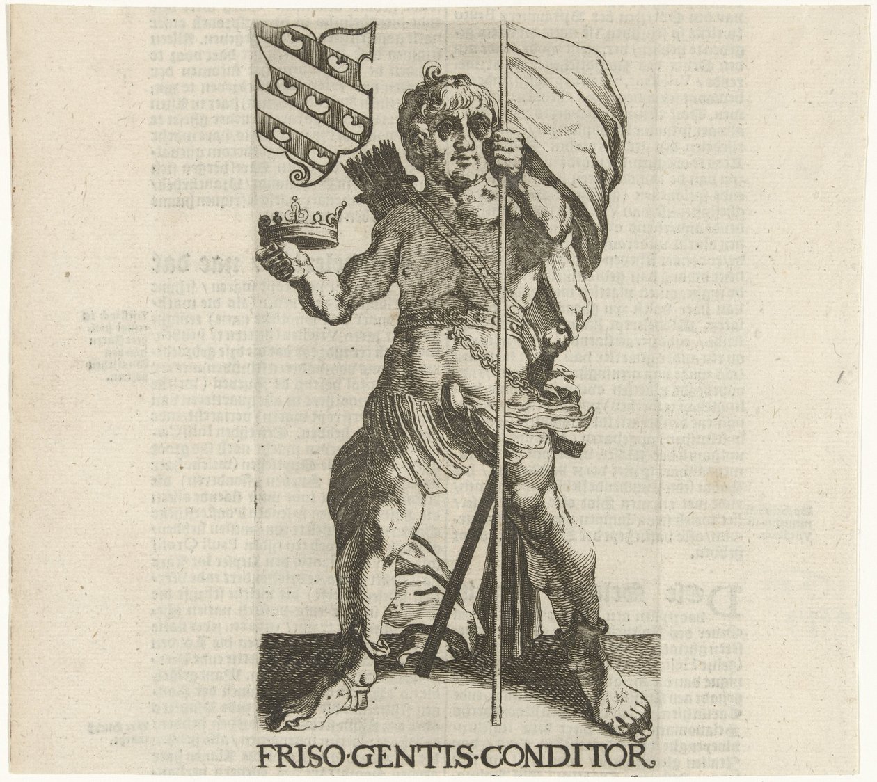 Fríz alkotó: Simon Frisius