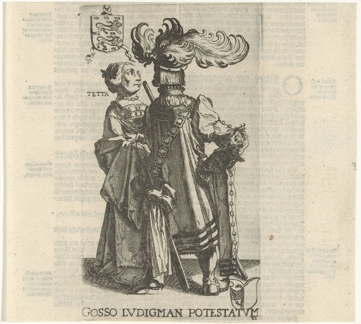 Gosso Ludigman alkotó: Simon Frisius