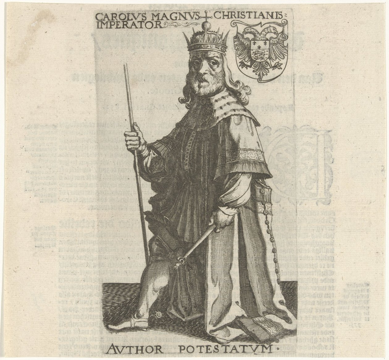 Károly Nagy császár alkotó: Simon Frisius
