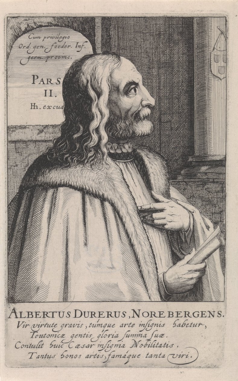Albrecht Dürer portréja alkotó: Simon Frisius