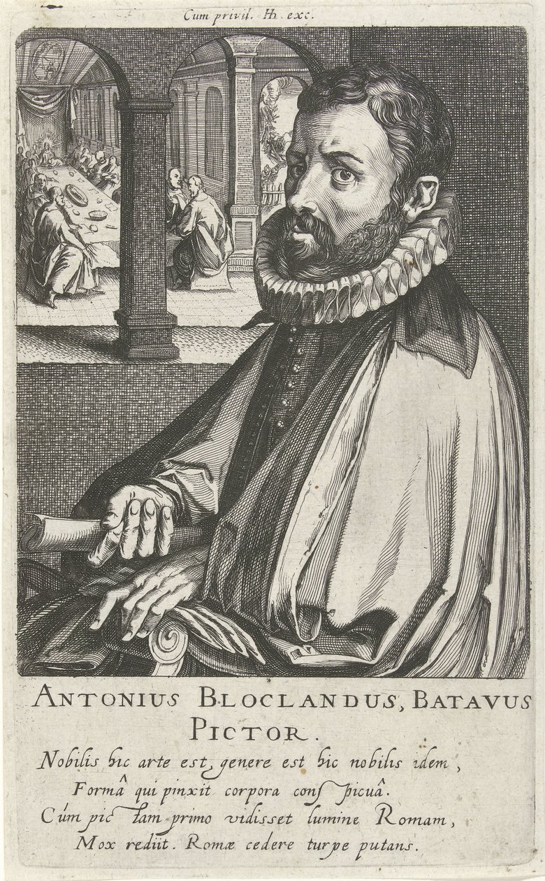 Anthonie Blocklandt portréja alkotó: Simon Frisius