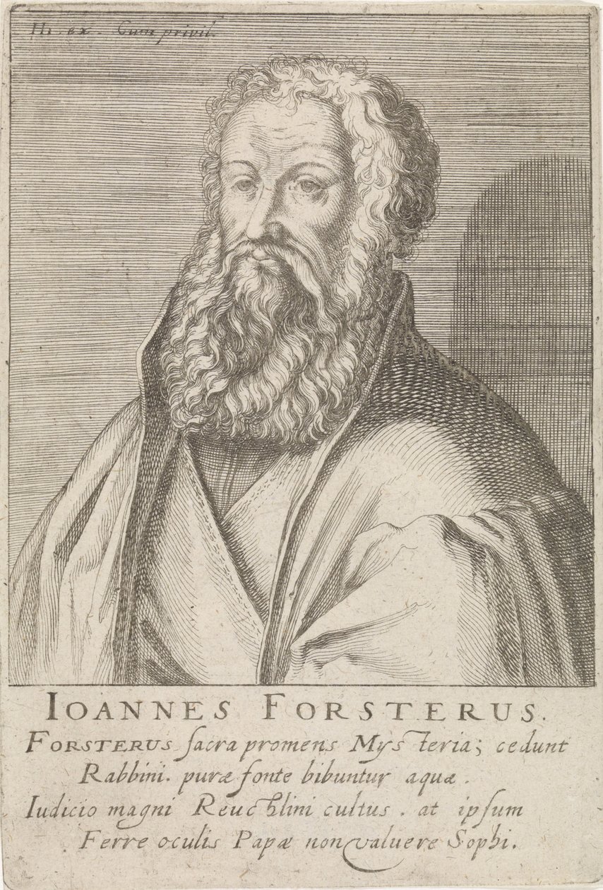 Johann Forster portréja alkotó: Simon Frisius