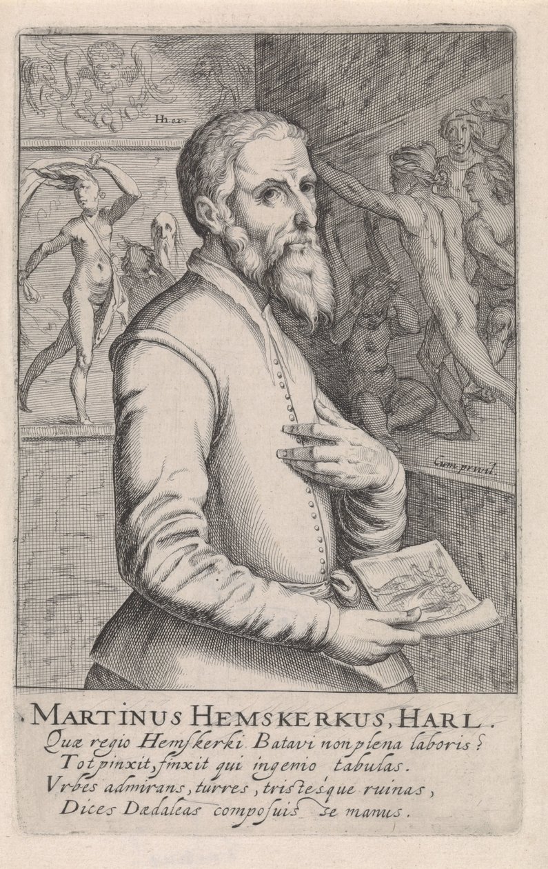 Maarten van Heemskerck portréja alkotó: Simon Frisius