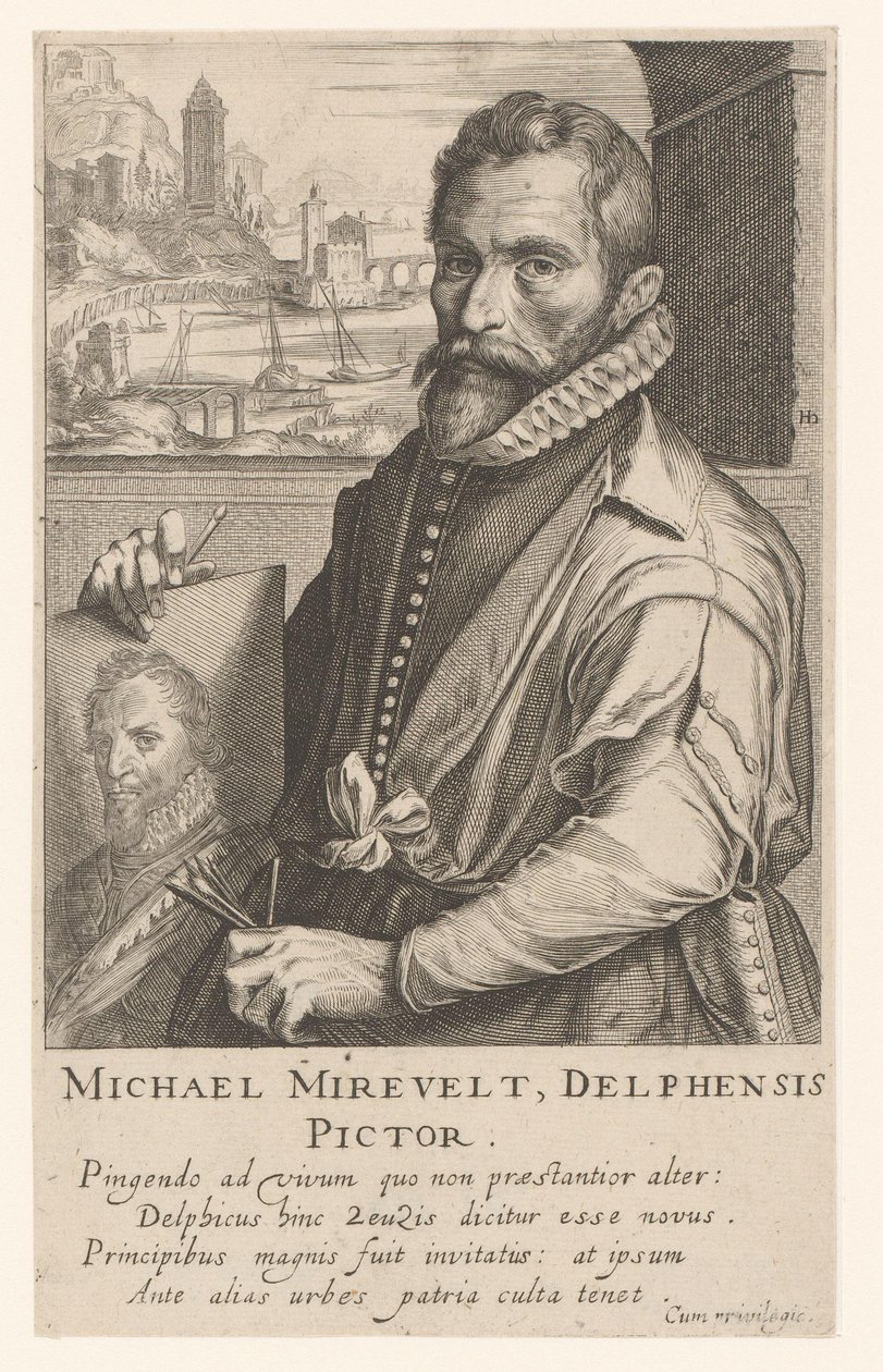 Michiel Mierevelt portréja alkotó: Simon Frisius