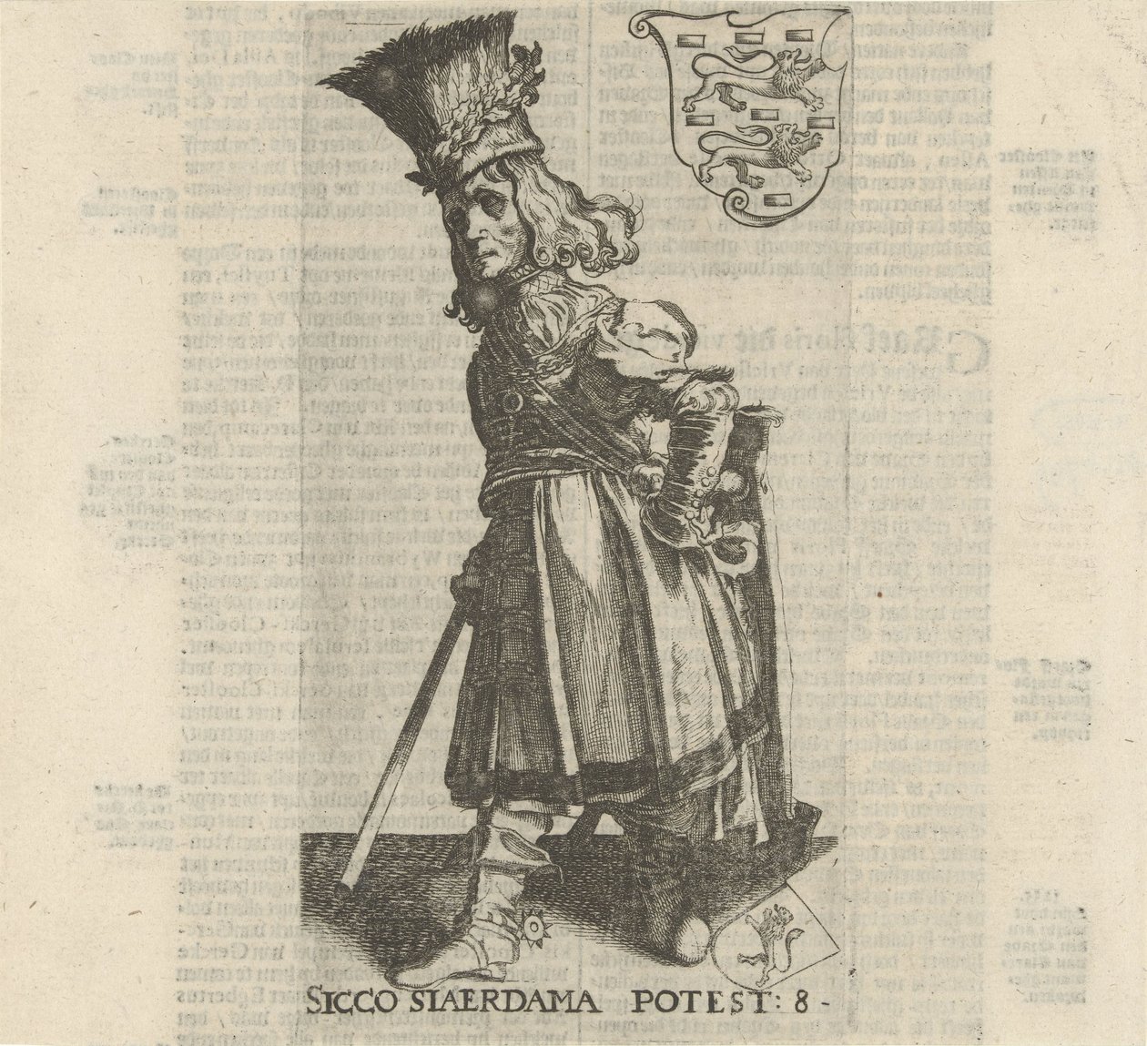 Sicko Sjaerdema alkotó: Simon Frisius
