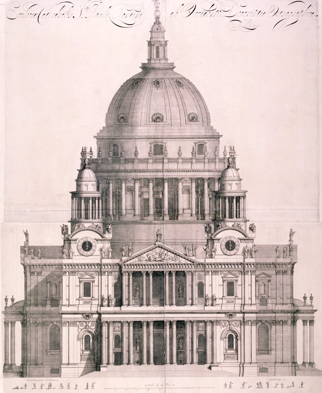 Szent Pál-székesegyház, London, 1702 alkotó: Simon Gribelin