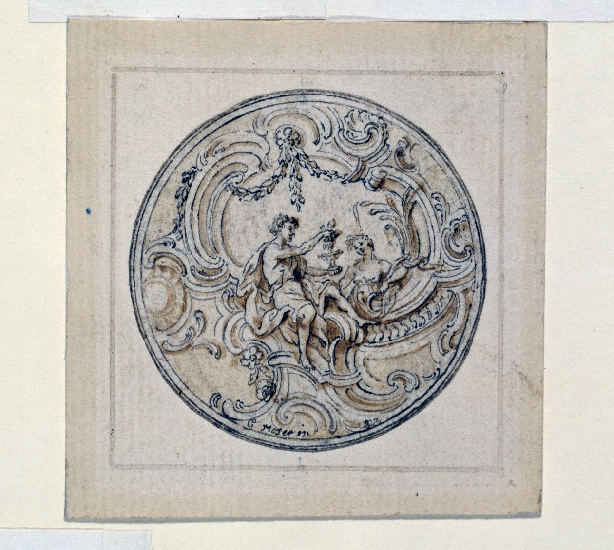 Óratok tervezése, Simon Gribelin (1661-1833) alkotó: Simon II Gribelin