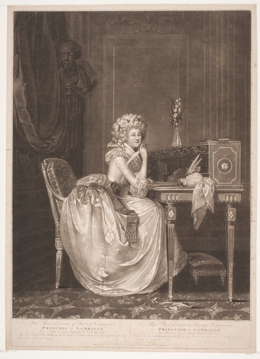 Savoyai Marie Louise alkotó: Simon Malgoc
