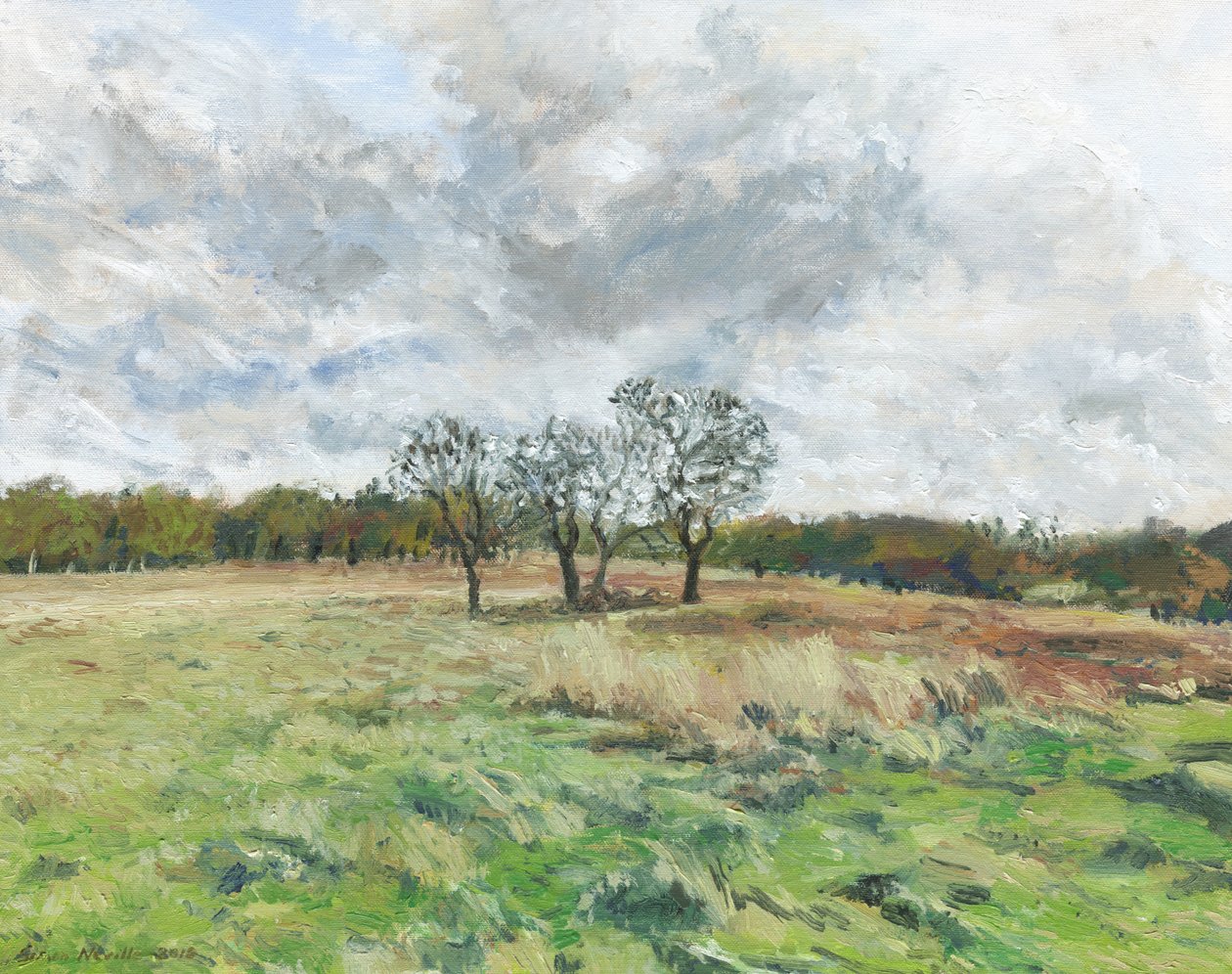 Richmond Park (olaj, vászon) alkotó: Simon Neville