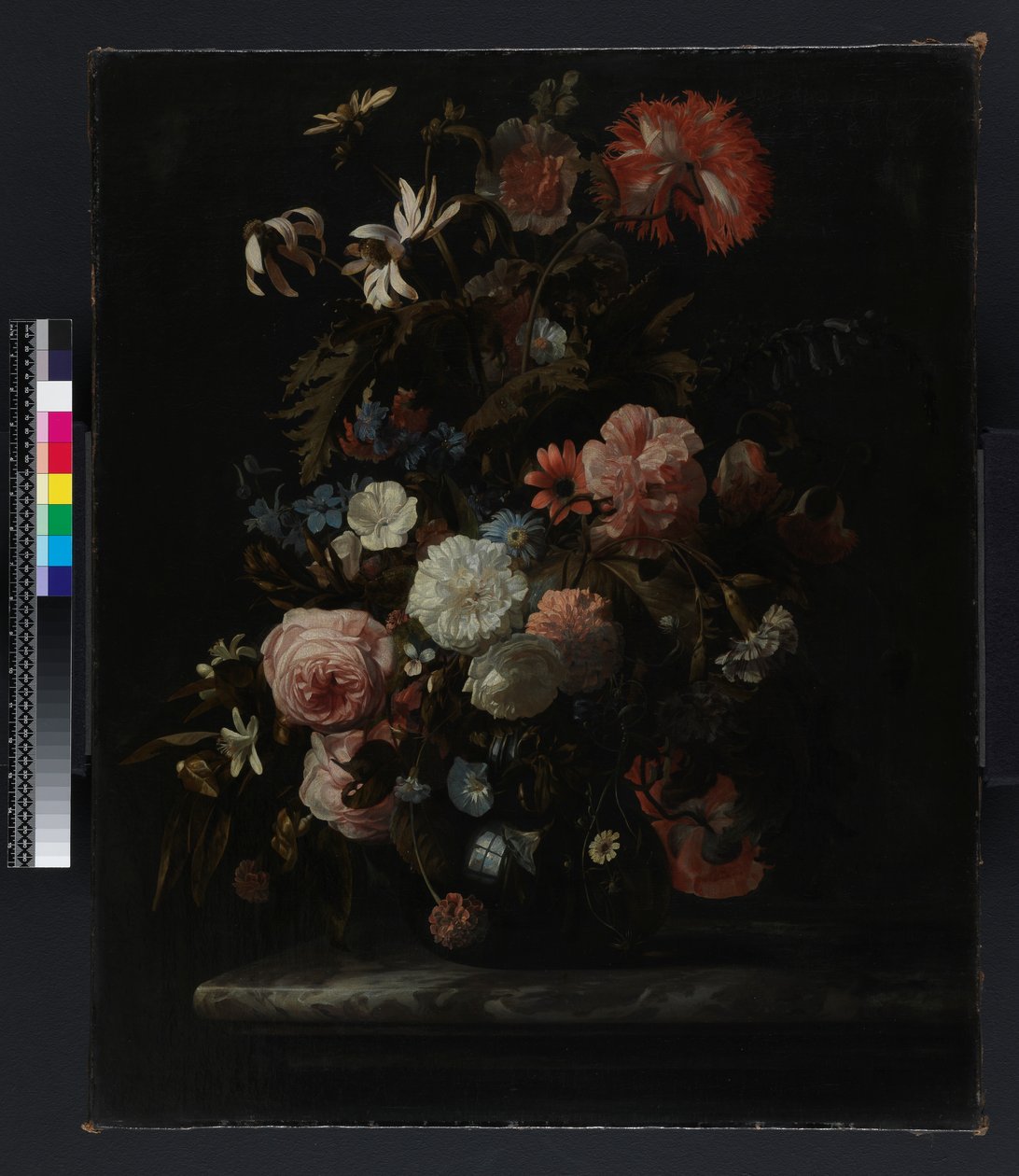 Virágcsoport, 1721 előtt (olaj, vászon) alkotó: Simon Peeterz Verelst