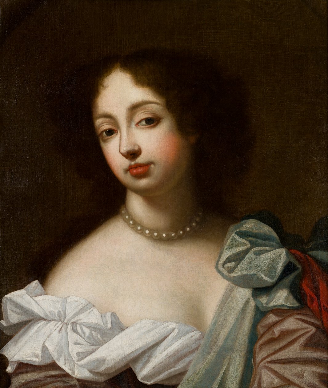 Louise de Kérouaille portsmouthi hercegnő portréja, 1680-1700 körül (olaj, vászon) alkotó: Simon Peeterz Verelst